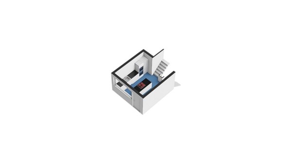Floorplan - Osseweistraat 36B, 3023 DD Rotterdam